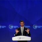 El Rey Felipe VI en las jornadas del Instituto Internacional de Finanzas.-REUTERS