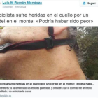 La denuncia del accidente.-