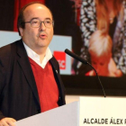 Miquel Iceta, en un acto del PSC en Badalona.-MARC BLEDA (ACN)