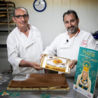 Así se prepara el postre de la Virgen de San Lorenzo en la Confitería Vitín. -PHOTOGENIC