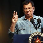 Duterte ofrece un discurso-EFE / FRANCIS R MALASIG