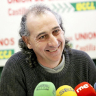 Jesús Manuel González Palacín, durante la rueda de prensa.-ICAL