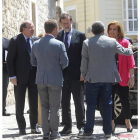 El presidente clausuró ayer el encuentro que UGT organizó en Burgos dedicado a la industria.-ICAL