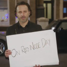 Andrew Lincoln, en el corto 'Red Nose Day Actually'.-