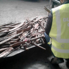 Tubos de cobre de la instalación de calefacción.-ICAL