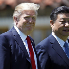 Trump y Xi Jinping.-AP / ALEX BRANDON