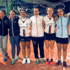 Las jugadoras del Padeld10Z se jugarán este fin de semana el  liderato de la Primera categoría.-EL MUNDO