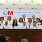 Rueda de prensa de los médicos que han atendido a Teresa Romero.-Foto: JUAN MANUEL PRATS