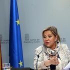 La vicepresidenta y portavoz de la Junta de Castilla y León, Rosa Valdeón, comparece en rueda de prensa posterior al Consejo de Gobierno-ICAL