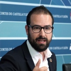 El coordinador del área de Sanidad, Ángel Hernández, analiza en rueda de prensa asuntos de la actualidad de la situación de la Sanidad en Castilla y León como las listas de espera y la falta de profesionales-ICAL