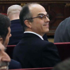 El exconseller Jordi Turull, durante una sesión del juicio en el Supremo.-J. J. GUILLÉN (EFE)