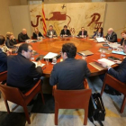 Reunión del Consell Executiu en el Palau de la Generalitat.-DANNY CAMINAL