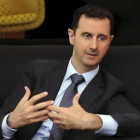 El presidente de Siria, Bachar al Asad, durante una reciente entrevista.-Foto: SANA/HANDOUT / EFE