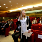 La consejera de Economía y Hacienda, Pilar del Olmo, clausura el seminario 'Plan de Inversiones para Europa', organizado por la Comisión Europea y el Banco Europeo de Inversiones-ICAL