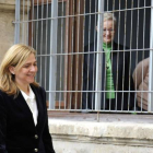 La infanta Cristina llega a la Audiencia de Palma, el pasado 8 de febrero.-Foto:   GERARD JULIEN / AFP