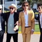 Los Rolling Stones (Charlie Watts, Keith Richards, Mick Jagger y Ron Wood), en Santiago de Chile el pasado 1 de febrero.-AFP / JORGE AMENGUAL