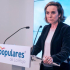 La vicepresidenta de Política Social del PP, Cuca Gamarra.-ABEL ALONSO (EFE)