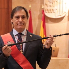 Carlos García Carbayo jura el cargo de alcalde.-ICAL
