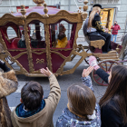 Un momento del recorrido de los Reyes Magos por las calles de Valladolid, el pasado día 5. PABLO REQUEJO / PHOTOGENIC