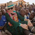 Madonna, en noviembre del 2014, en Malaui.-AFP / AMOS GUMULIRA