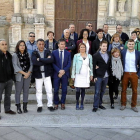 Foto de familia de los candidatos de la lista del PSOE-El Mundo