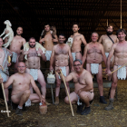 Una fotografía del calendario erótico de Pedrajas. / ICAL