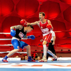 Una imagen de uno de los combates entre Milenio y Euskobox.-EL MUNDO