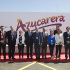 El presidente de la Junta de Castilla y León, Juan Vicente Herrera, y la Ministra de Agricultura y Pesca, Alimentación y Medio Ambiente, Isabel García Tejerina, inauguran la planta de especialidades líquidas de la Azucarera.-ICAL