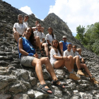 Los expedicionarios de Castilla y León recorren la comunidad por la antigua civilización maya con la Ruta BBVA.-ICAL