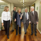 La vicepresidenta de la Junta de Castilla y León, Rosa Valdeón, y la consejera de Familia, Alicia García, mantienen una reunión de trabajo con representantes de ONG para la acogida de refugiados en Castilla y León-Ical