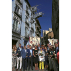 La consejera de Cultura, García Cirac junto a otras personalidades  inauguran el Hay Festival 2018.-ICAL