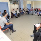 Imagen del taller celebrado ayer en  la sede de Cruz Roja Burgos.-ISRAEL L. MURILLO