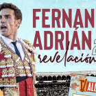 Cartel de la corrida del 7 de septiembre, en la que toreará Fernando Adrián. E. M.
