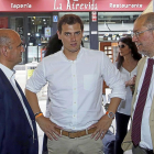 Tomás Castillo, El presidente de Ciudadanos, Albert Rivera, y el candidato por Valladolid, Francisco Igea.-ICAL