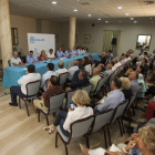 El Partido Popular de Ávila celebra una reunión de su Junta Directiva. En la foto, un momento durante la intervención del alcalde de Ávila, José Luis Rivas-Ical