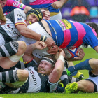 SilverStorm El Salvador y VRACQuesos Entrepinares, durante la final de Copa de 2016.-J. M. LOSTAU
