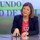 Imagen de Teresa López durante su intervención en La Quinta Esquina-J.M. Lostau