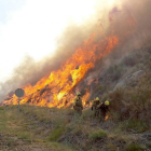 Imagen del incendio.-ICAL