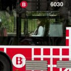 Un autobús urbano de Barcelona.-FERRAN NADEU