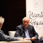 Celebración del 'Encuentro con Vicente del Bosque', dentro del programa 'Los Mejores de los Nuestros' de la Consejería de Cultura y Turismo.-ICAL