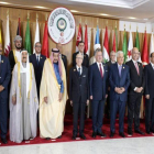 Los asistentes a la cumbre anual de la Liga Árabe.-AFP