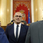 El político de ERC preso Raül Romeva, en el Senado.-JOSE LUIS ROCA