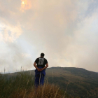 INCENDIO EN LA CABRERA LEONESA