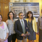 Consuelo Escribano, Gracia María Gil, Carlos Belloso, Ana Redondo e Ignacio Nieto.-ICAL