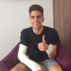 Marc Bartra muestra las heridas tras el atentado sufrido.-INSTAGRAM / MARC BARTRA