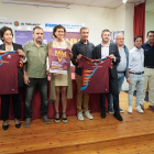 Organizadores y patrocinadores en la presentación de la Media Maratón Ciudad de Valladolid. / J. M. LOSTAU