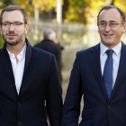 Javier Maroto (izquierda) y Alfonso Alonso (derecha).-EFE / DAVID AGUILAR