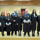 Jura de nuevos jueces presidida por el presidente del TSJCyL, José Luis Concepción-Ical