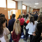 Cientos de aspirantes optan en Valladolid por una de las 8.402 plazas convocadas por el Ministerio de Sanidad, Consumo y Bienestar Social para el total de las titulaciones de acceso a la formación sanitaria especializada-ICAL