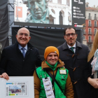 Presentación del cupón de la ONCE dedicado a Valladolid con motivo de los Goya.-E. M.